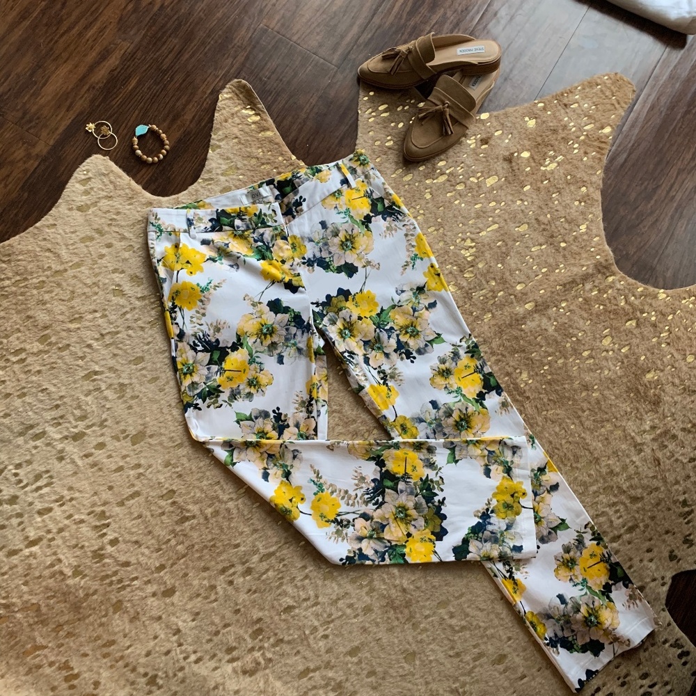 Ovi Floral Straight leg trousers